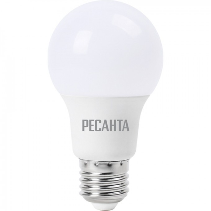 Лампа светодиодная РЕСАНТА LL-R-A60-7W-230-4K-E27 76/1/12 Лампа светодиодная РЕСАНТА LL-R-A60-7W-230-4K-E27 76/1/12